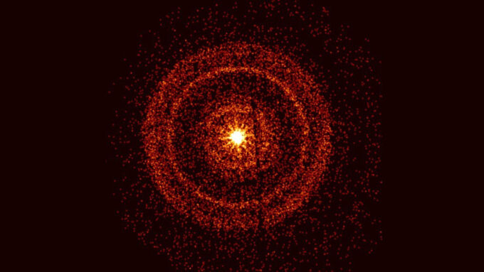 X-ray picture of gamma ray burst